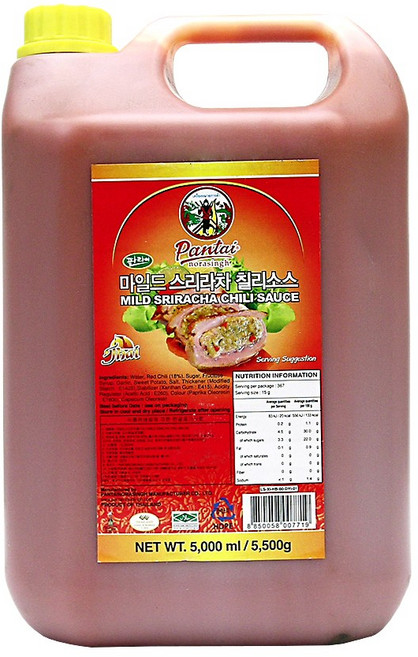 푸드올마켓_ 판타이 마일드 스리라차칠리소스 5L, 1개
