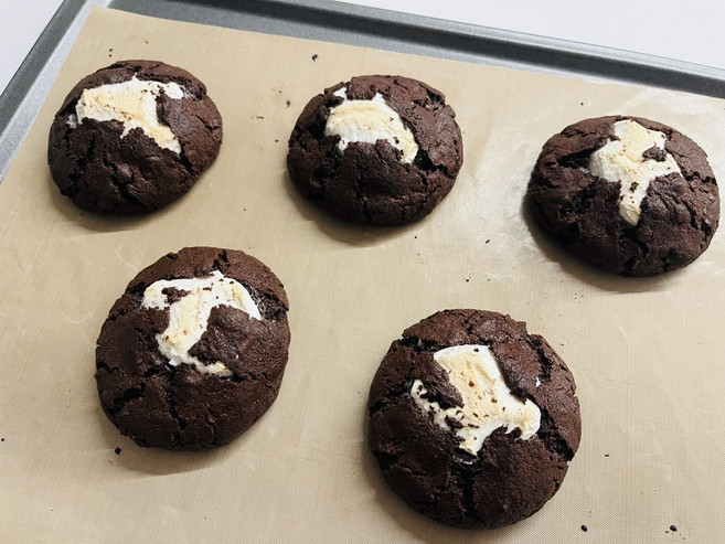 제노식탁 스모어 쿠키 (with 발로니 코코아 파우더), 1SET (쿠키 4개), 1개