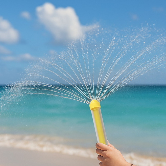 메이크문구 분수물총