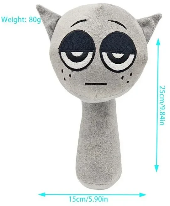 Sprunki 봉제 인형 공포 게임 장난감 귀여운 부드러운 베개 어린이 생일 크리스마스 선물 만화 신제품, 01 - 쿠팡