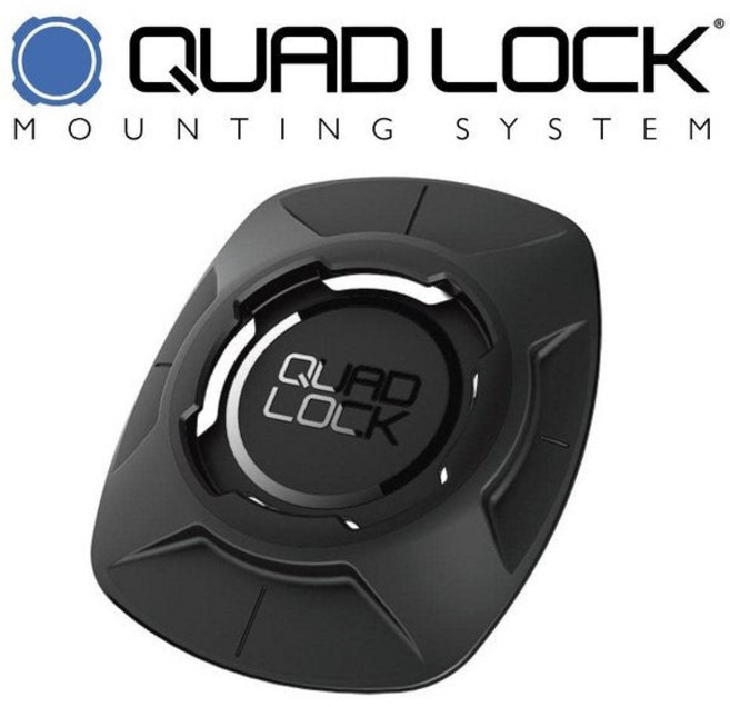 쿼드락 스마트폰 거치마운트 Universal Adaptor V3, 블랙, 1개