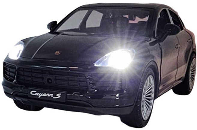 포르쉐 카이엔S 1:24 다이캐스트, 블랙, 1개