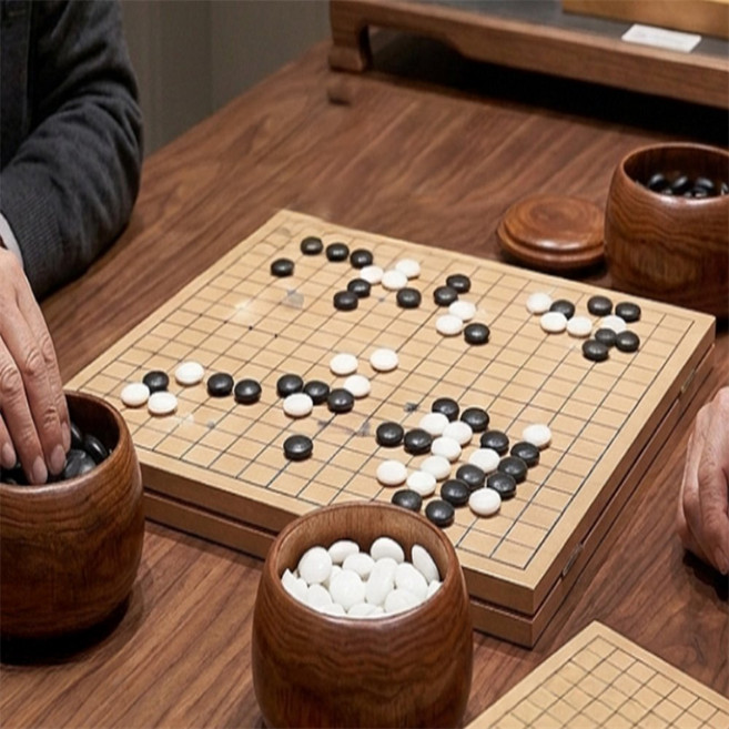 예스몰 생활형바둑판 원목장기판, 9mm