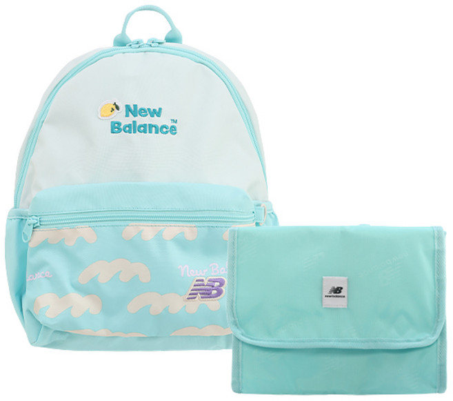 뉴발란스키즈 아동용 패턴 소풍가방