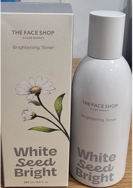 더페이스샵 화이트씨드 리얼 미백 토너, 160ml, 1개 - 쿠팡