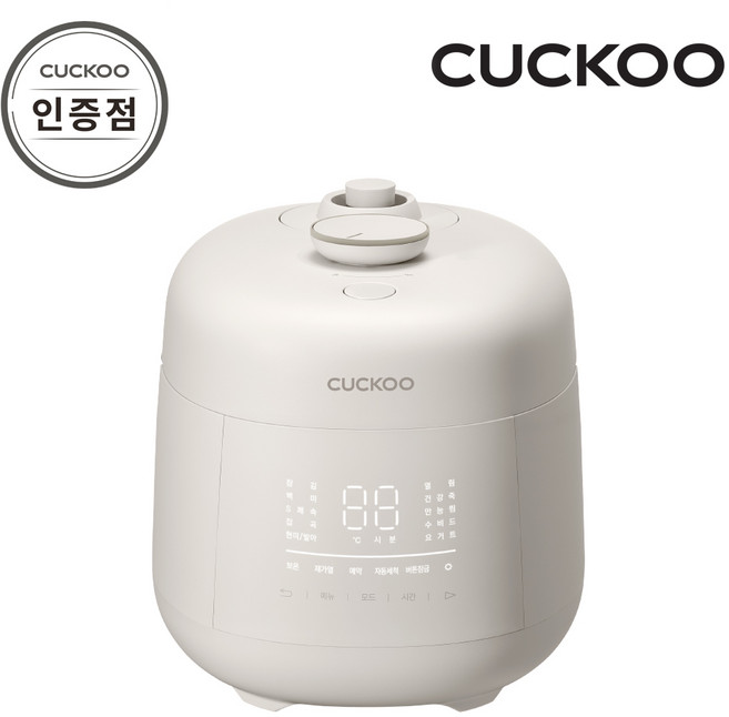 쿠쿠 트윈프레셔 전기압력밥솥 3인용, CRP-T0310FGW, 화이트