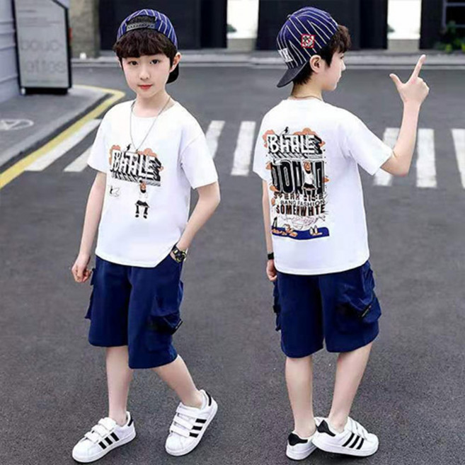 헬로가든 비틀페인팅 상하복(S)/화이트