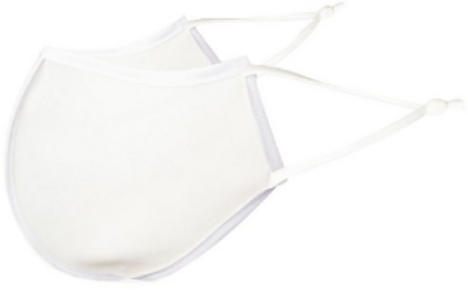 하하비샵 등산 방수 파스텔컬러 마스크 아동용 S, 1개입, 1개, 화이트