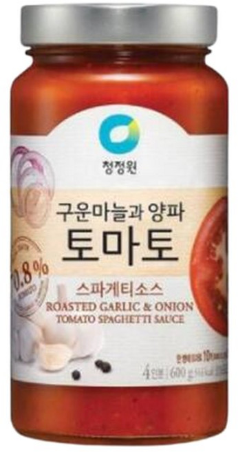 청정원 토마토 스파게티소스 600g x 6개