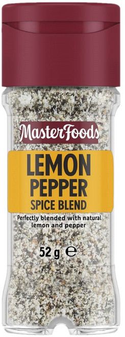 호주 마스터푸드 레몬 페퍼 후추 52g Masterfoods Lemon Pepper Seasoning, 1개