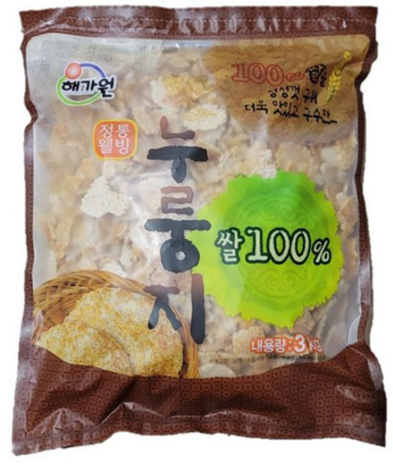 해가원 정통웰빙 누룽지 3kg, 2개