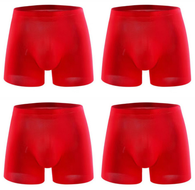 엠케이리빙 쿨 드로즈 심리스 4개 세트 사계절 남성 속옷