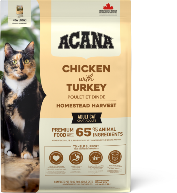 아카나 홈스테드 하비스트 캣, 1개, 4.5kg