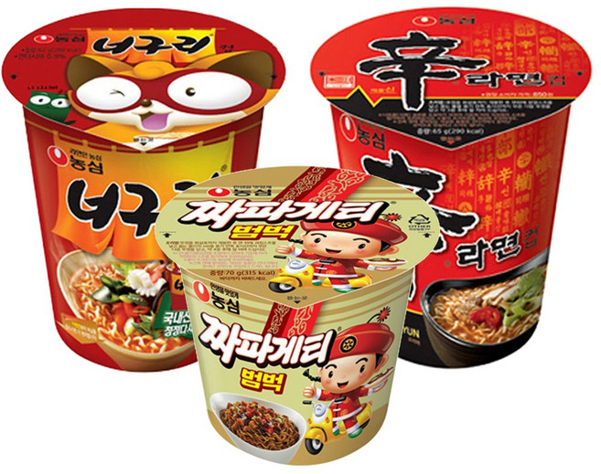 농심 소컵 너구리x6컵+신라면x6컵+짜파게티 범벅x6컵, 18개