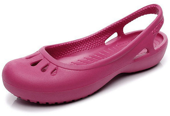 몽키보이 여성용 에어 플랫 젤리슈즈