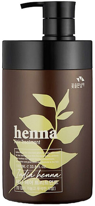 꽃을든남자 헤나 트리트먼트 1000ml 헤어팩대용량, 1개, 1L