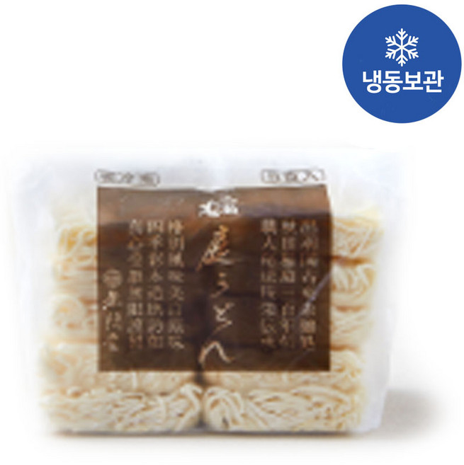 [냉동]무겐도 이나니와우동 수제건면 냉동 일본면 일본우동(100그램 10개), 1개, 1kg