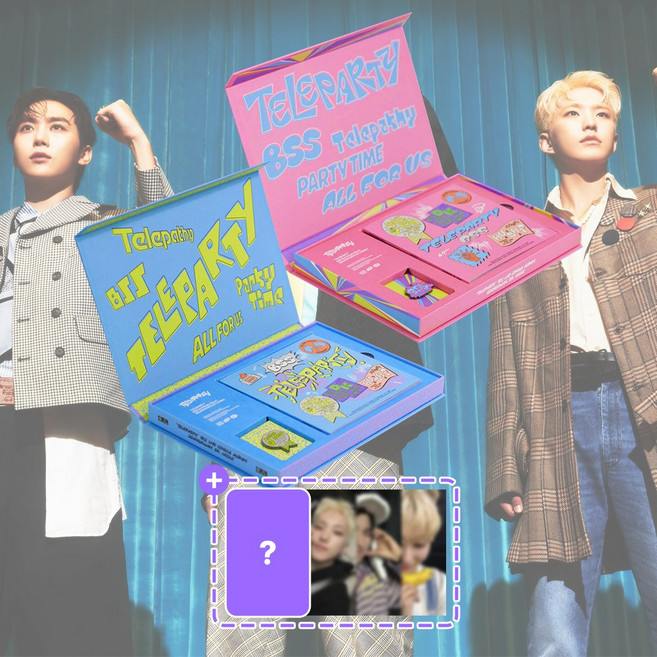 [특전] 세븐틴 부석순 싱글앨범 2집 TELEPARTY 텔레파티 청바지 BSS 승관 도겸 호시, 2종 세트 + 특전