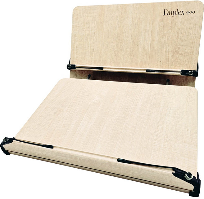 나이스통상 듀플렉스 400 독서대 멀티 독서대 필기 겸용 책받침 거치대 다단계 각도 조절 가능 미끄럼 방지