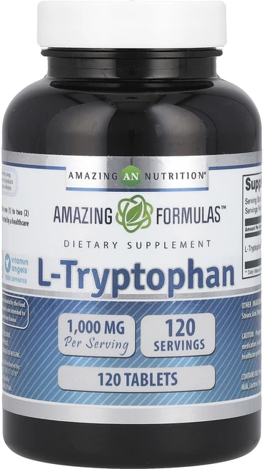 Amazing Nutrition l-트립토판 1000mg 120정, AmazingNutritionl트립토판1000mg120, 1개 - 쿠팡