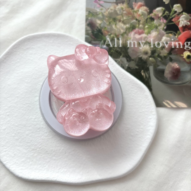 러블리 마블 키티 스마트톡, 맥세이프용, 1개, 핑크