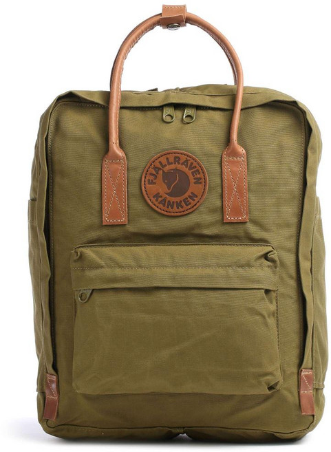 피엘라벤 Fjallraven Kónken No. 2 백팩 유기농 면 리사이클 폴리에스테르 올리브-그린 가방 배낭 172702
