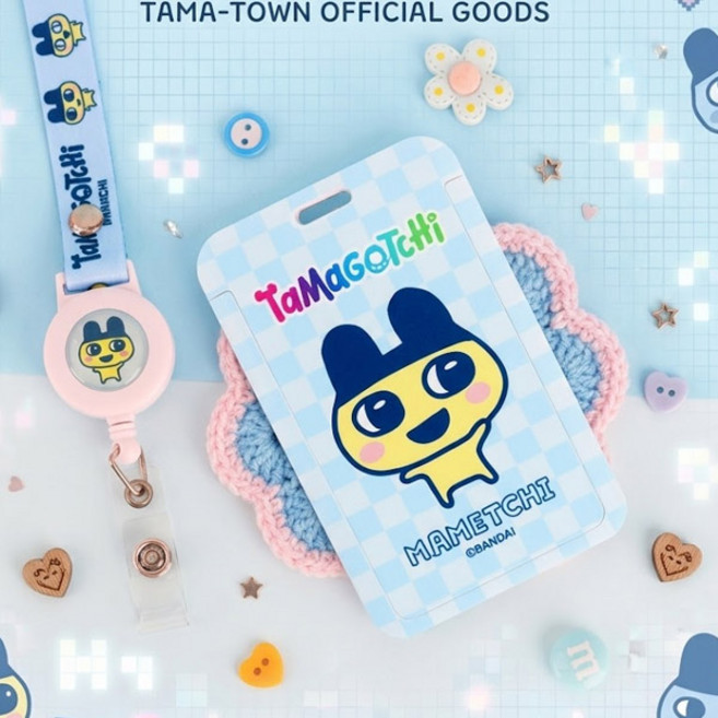 다마고치 릴목걸이 교통 카드지갑 마메치 캐릭터 카드홀더 릴홀더 릴패스 케이스