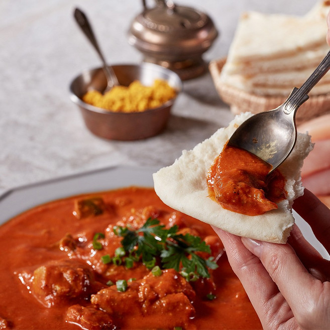 영국식 인도 카레 티카마샬라 새우코르마 치킨마크니 커리, 치킨마크니 300g, 100g, 1개