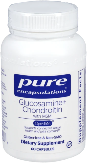 퓨어 인캡슐레이션스 글루코사민 콘드로이틴 MSM, 1개, 60정 - 쿠팡