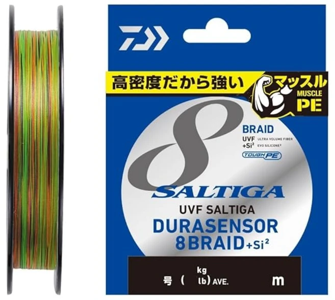 다이와(DAIWA) PE 라인 UVF 솔티가 듀라 센서 X8+Si2 1.2호 300m 멀티 컬러, 상세페이지 참조, 1개 - 쿠팡