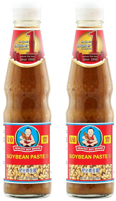 태국 소이빈 페이스트, 4개, 340g