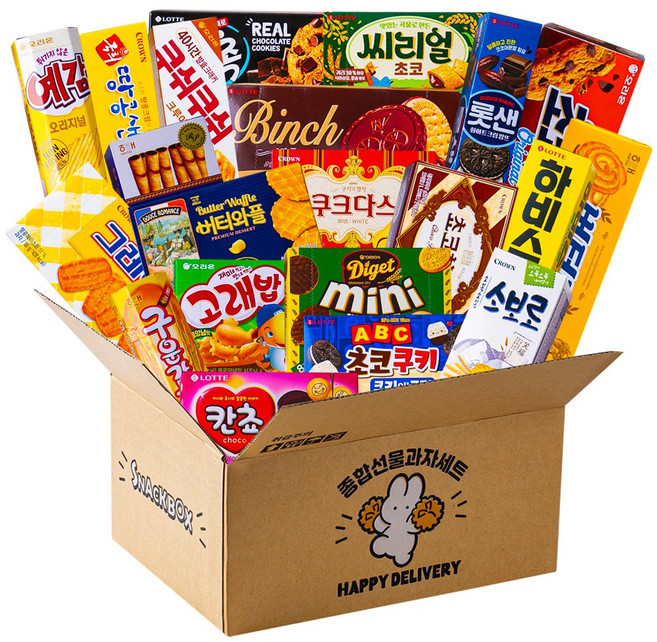 해피 딜리버리 종합과자 선물박스 4호, 1개