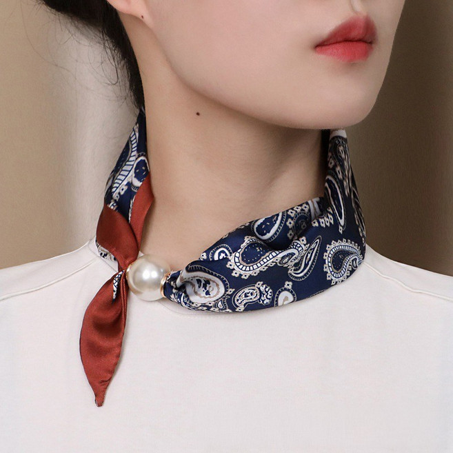 소울린느 사용이 간편한 자석패치 진주볼 쁘띠 스카프 (4types)