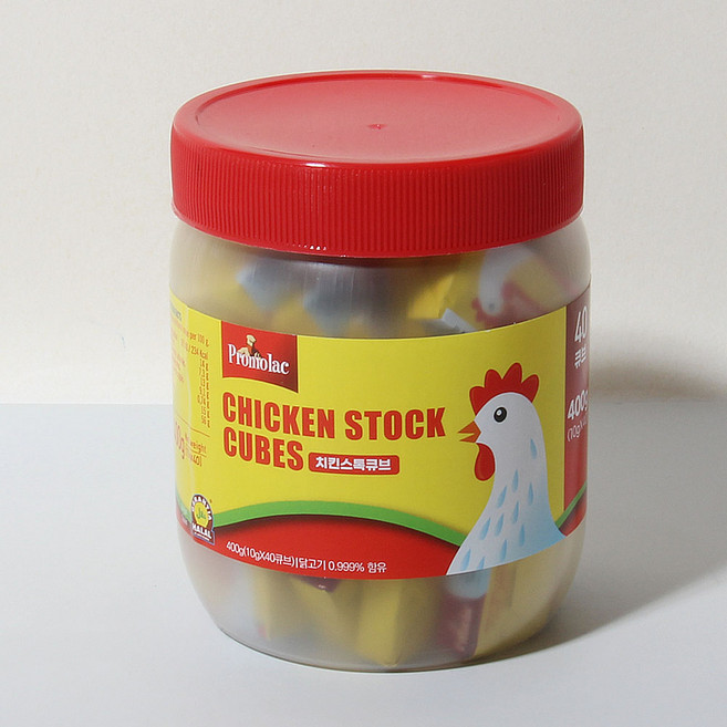 프로모락 치킨스톡 큐브 40p, 400g, 1개