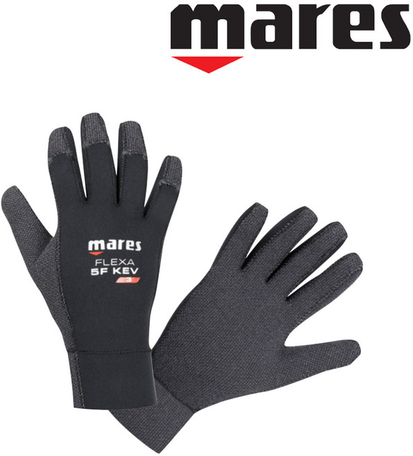 마레스 3mm 글로브 장갑 플렉사 케브라 스쿠버다이빙 스킨스쿠버 제트스키 프리다이빙 바다수영