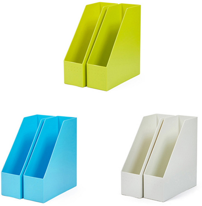 시스맥스 마이 컬러꽂이 책꽂이 100mmx278mmx320mm, 옐로우