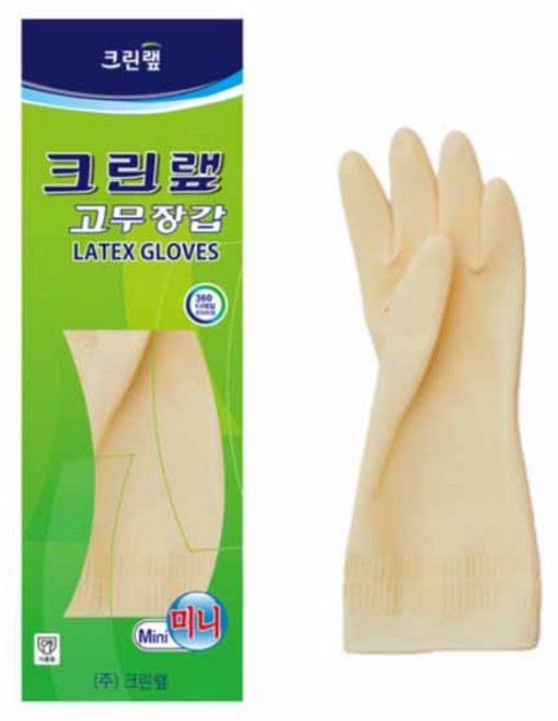 크린랲 고무장갑 미니, 10개