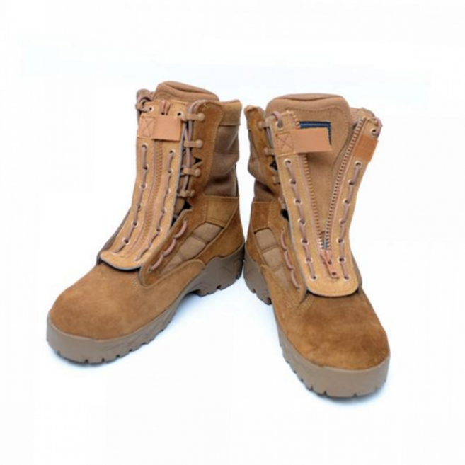 군화 신발끈 간편한 전투화 악세사리 워커 신발끈 교체 밀리터리 끈없는 지퍼 키트