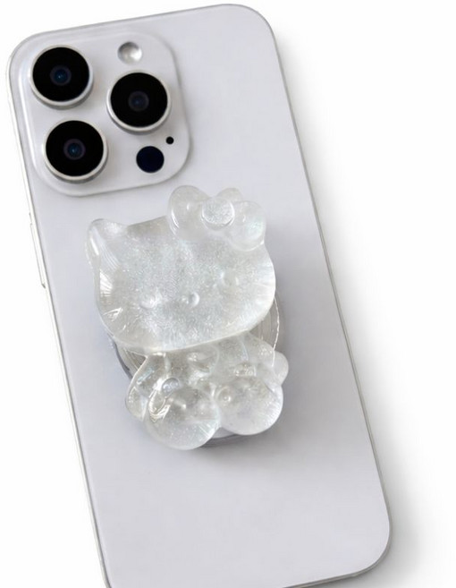 러블리 마블 키티 스마트톡, 일반부착형, 1개, 화이트