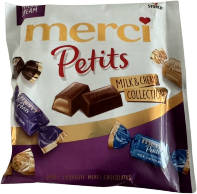 메르시 쁘띠 밀크 크림 컬렉션 퍼플, 125g, 1개