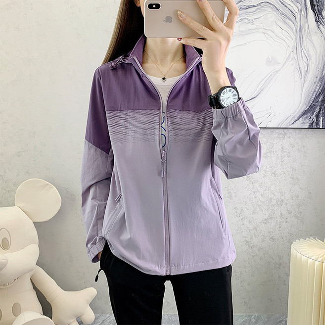 yvonnaka rbowiak 防曬衣女夏季防紫外綫涼感薄透氣外套