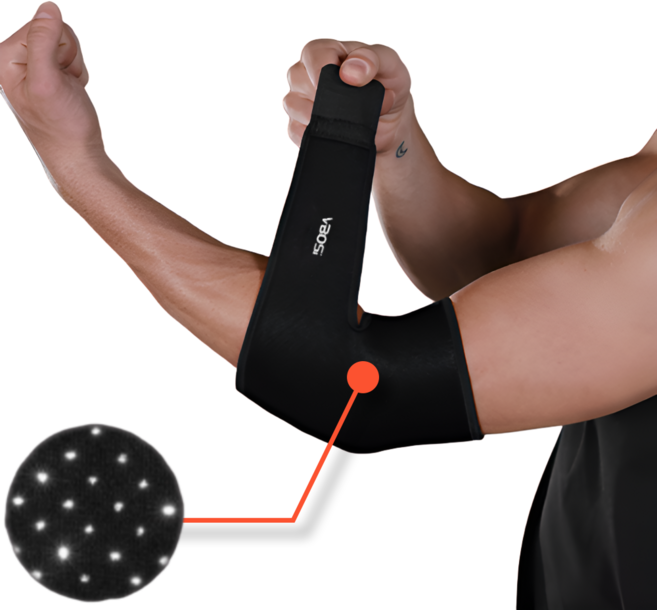 메디윙 엘보 보호대 팔꿈치 밴드, Black, 1개