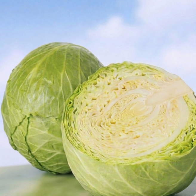 [산지직송] 국내산 제주 강원도 아삭하고 달큰한 신선한 양배추, 1개, 1.5kg