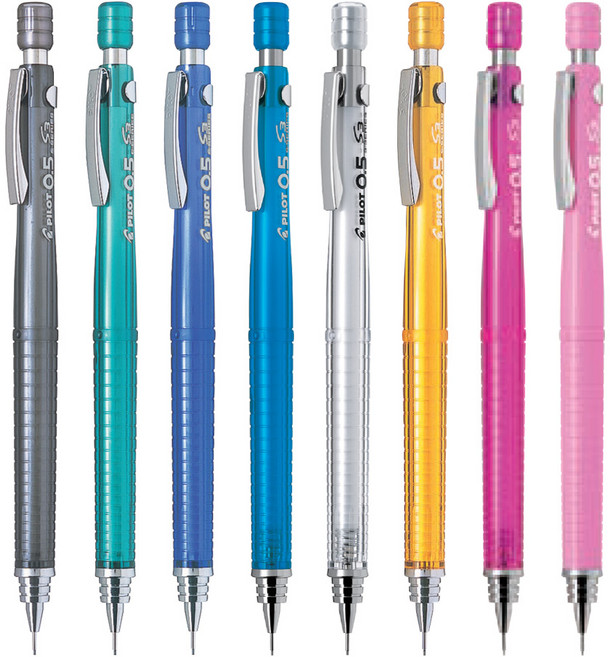 파이롯트 S3 샤프 0.5mm, 투명옐로우, 투명옐로우