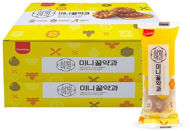 삼립 미니꿀 약과, 70g, 20개