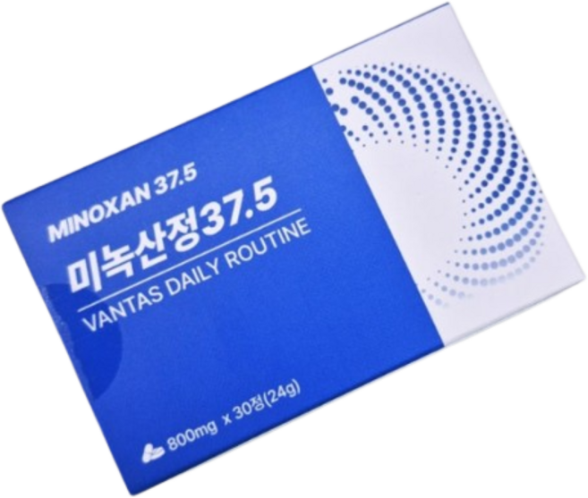 미녹산정 37.5 탈모 특허 유산균, 1개, 30정