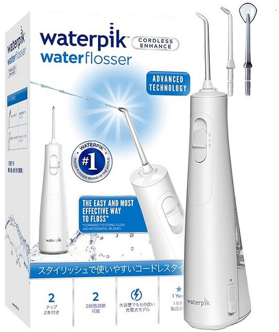 waterpik 워터픽 세계 공유 No 1 세계 치과 의사 추천 플라크 제거율 99.9% 방수 설계 USB-C 무선 WF-21 제트 워셔 구강 세척기 구강 세척기 오랄 구강 관리, 상세페이지 참조, 상세페이지 참조