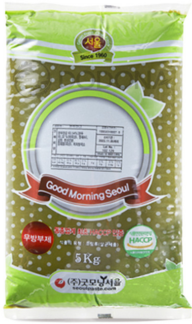 서울앙금 완두앙금, 5kg, 1개