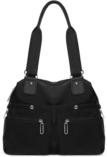 여성 대용량 나일론 토트백 방수 기능 기내 반입 가능 남녀 공용 심플 일상 가방 수납력