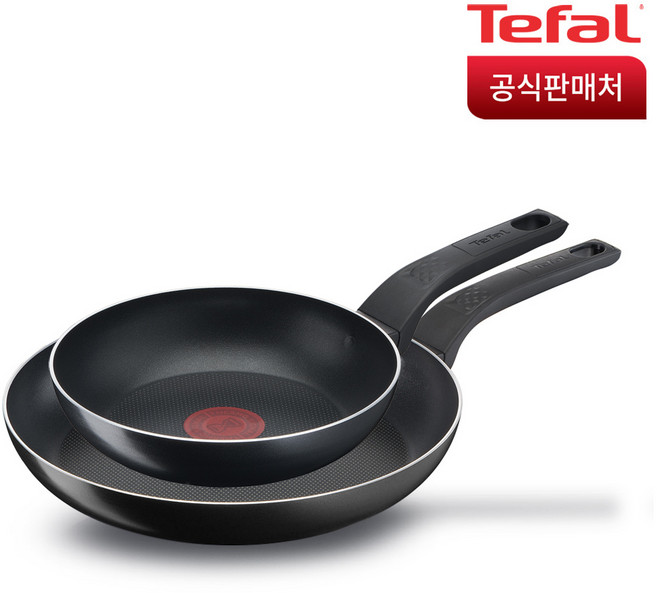 테팔 심플리클린 후라이팬 2종세트(24cm+28cm), 프라이팬 24cm + 28cm, 1세트